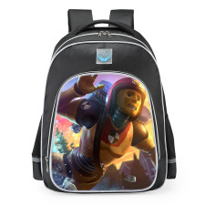 Smite Janus Crash Test Skin School Backpack