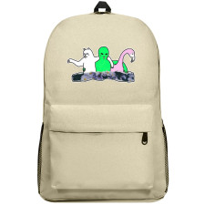 Apparel Ripndip Backpack School Bag SuperPack - Apparel Ripndip Alien Nerm And Flamingo Poster