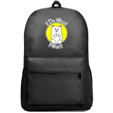 Apparel Ripndip Backpack School Bag SuperPack - Apparel Ripndip Cat I Do What I Want Poster