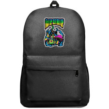 Apparel Ripndip Backpack School Bag SuperPack - Apparel Ripndip Cat On Psychedelic Background