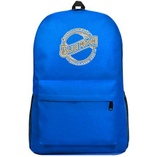 Blue Moon Backpack SuperPack - Blue Moon Gold Logo On Black Background