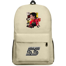 F1 Carlos Sainz Jr. Backpack SuperPack - Collage Poster