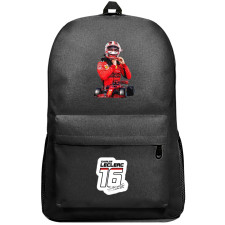 F1 Charles Leclerc Backpack SuperPack - Race Poster
