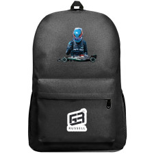 F1 George Russel Backpack SuperPack - Race Poster