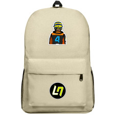 F1 Lando Norris Backpack SuperPack - Back Sticker