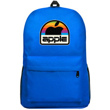 Apple Backpack School Bag SuperPack - Apple 1980s Logo Sticker