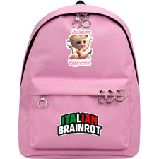 Italian Brainrot Ballerina Cappucina Backpack SuperPack - Ballerina Cappucina Characters Series Art