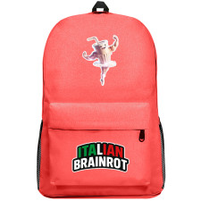 Italian Brainrot Ballerino Lololo Backpack SuperPack - Ballerino Lololo Characters Series Art