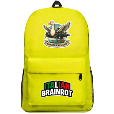 Italian Brainrot Bombombini Gusini Backpack SuperPack - Bombombini Gusini Characters Series Art