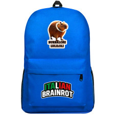 Italian Brainrot Burbaloni Lulilolli Backpack SuperPack - Burbaloni Lulilolli Characters Series Art