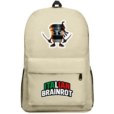 Italian Brainrot Capuccino Assassino Backpack SuperPack - Capuccino Assassino Characters Series Art