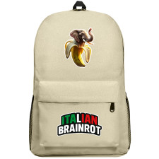 Italian Brainrot Elephantuchi Bananuchi Backpack SuperPack - Elephantuchi Bananuchi Characters Series Art