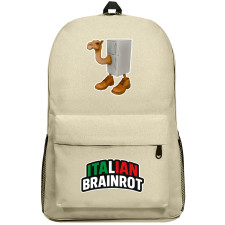 Italian Brainrot Frigo Camelo Backpack SuperPack - Frigo Camelo Characters Series Art