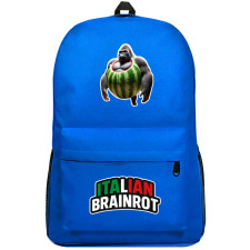 Italian Brainrot Gorillo Watermellondrillo Backpack SuperPack - Gorillo Watermellondrillo Characters Series Art