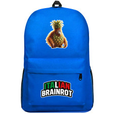 Italian Brainrot Orangutini Ananasini Backpack SuperPack - Orangutini Ananasini Characters Series Art