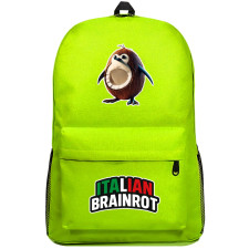 Italian Brainrot Penguino Cocosino Backpack SuperPack - Penguino Cocosino Characters Series Art