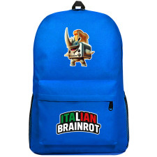 Italian Brainrot Rhino Toasterino Backpack SuperPack - Rhino Toasterino Characters Series Art