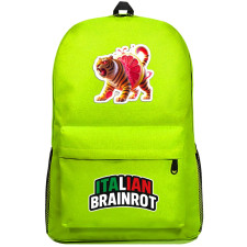 Italian Brainrot Tigroligre Frutonni Backpack SuperPack - Tigroligre Frutonni Characters Series Art