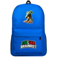 Italian Brainrot Tric Trac Baraboom Backpack SuperPack - Tric Trac Baraboom Characters Series Art