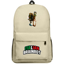 Italian Brainrot Trippa Troppa Tralala Backpack SuperPack - Trippa Troppa Tralala Characters Series Art