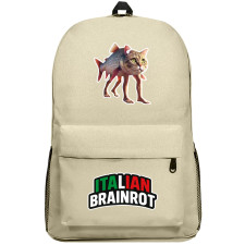 Italian Brainrot Trulimero Trulicina Backpack SuperPack - Trulimero Trulicina Characters Series Art