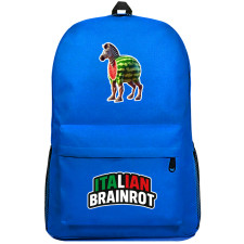 Italian Brainrot Zibra Zubra Zibralini Backpack SuperPack - Zibra Zubra Zibralini Characters Series Art