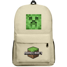 Minecraft Creeper Backpack SuperPack - Creeper Face Chibi Art Series
