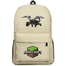 Minecraft Ender Dragon Backpack SuperPack - Ender Dragon Flying Chibi Art