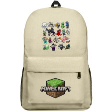 Minecraft Backpack SuperPack - Multiple Characters Chibi Art Series