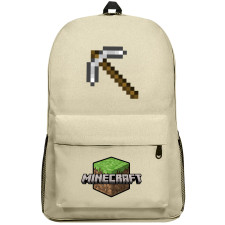 Minecraft Iron Pickaxe Backpack SuperPack - Iron Pickaxe Weapon Series Art