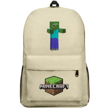 Minecraft Zombie Backpack SuperPack - Zombie Walking Chibi Art Series