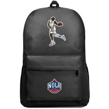 NBA Zion Williamson Backpack SuperPack - Zion Williamson Dunking Sticker Art