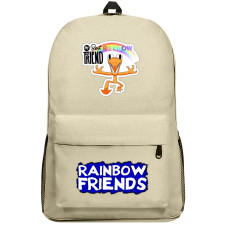 Roblox Rainbow Friends Orange Backpack SuperPack - Orange Best Rainbow Friend