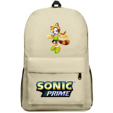 Sonic Prime Marine The Raccoon Backpack SuperPack - Marine The Raccoon Character Series