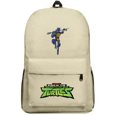 Ninja Turtles Donatello Backpack SuperPack - Donatello Rise Of The Teenage Mutant Ninja Turtles 2018 Transforming Tech Bo Attack