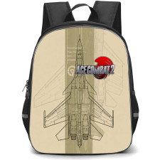 Ace Combat Backpack School Bag StudentPack - Ace Combat 2 Game Cover Art