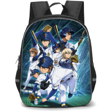 Ace Of The Diamond Backpack School Bag StudentPack - Characters Fierce Game Poster