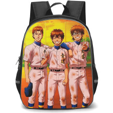 Ace Of The Diamond Backpack School Bag StudentPack - Characters Smile Wacky Portrait