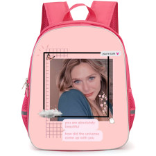 Elizabeth Olsen Backpack School Bag StudentPack - Elizabeth Olsen Youre Cute Portrait Poster