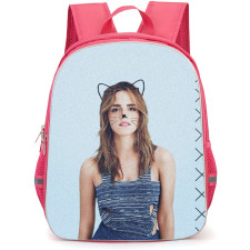 Emma Watson Backpack School Bag StudentPack - Emma Watson Cat Filter Portrait