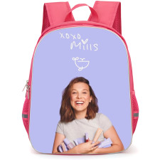 Millie Bobby Brown Backpack School Bag StudentPack - Millie Bobby Brown Brand Smiling Portrait Poster