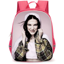 Millie Bobby Brown Backpack School Bag StudentPack - Millie Bobby Brown Smiling Portrait