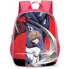 Akame Ga Kill Tatsumi Backpack School Bag StudentPack - Tatsumi Back Fierce Portrait