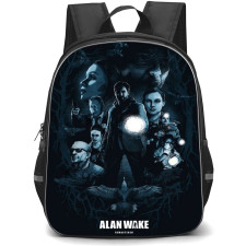 Alan Wake Backpack School Bag StudentPack - Alan Wake Remastered Poster Art