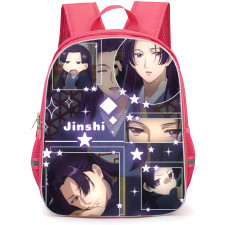 The Apothecary Diaries Jinshi Backpack School Bag StudentPack - Jinshi Pout Portrait Collage Poster