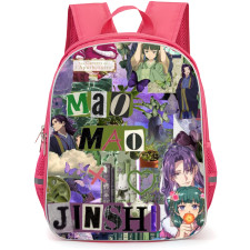 The Apothecary Diaries Backpack School Bag StudentPack - Maomao And Jinshi Silly Collage Poster