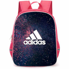 Adidas Backpack School Bag StudentPack - Adidas Logo On Abstract Glitter Background