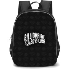 Billionaire Boys Club Backpack StudentPack - Billionaire Boys Club Logo On Dark Pattern Art Background