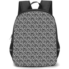 Billionaire Boys Club Backpack StudentPack - Billionaire Boys Club Logo Pattern Art Poster