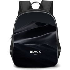 Blvck Paris Backpack StudentPack - Blvck Paris Logo On Dark Desert Background
